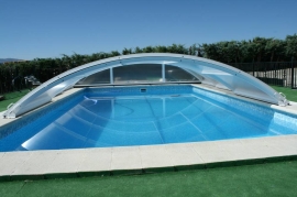 Cubierta de piscina modelo Teide 