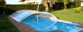 Cubierta de piscina modelo Teide 