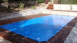 Cobertor para invierno piscina de protecci  n classic 580 grs 