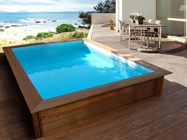 Mini piscina terraza Lucero de 2 70 x 2 50 metros y 1 profundidad